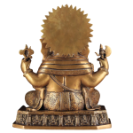 Pure Brass Ganesha Copper Tone - Premium 10 Inch Divine Idol | Jaipurio
